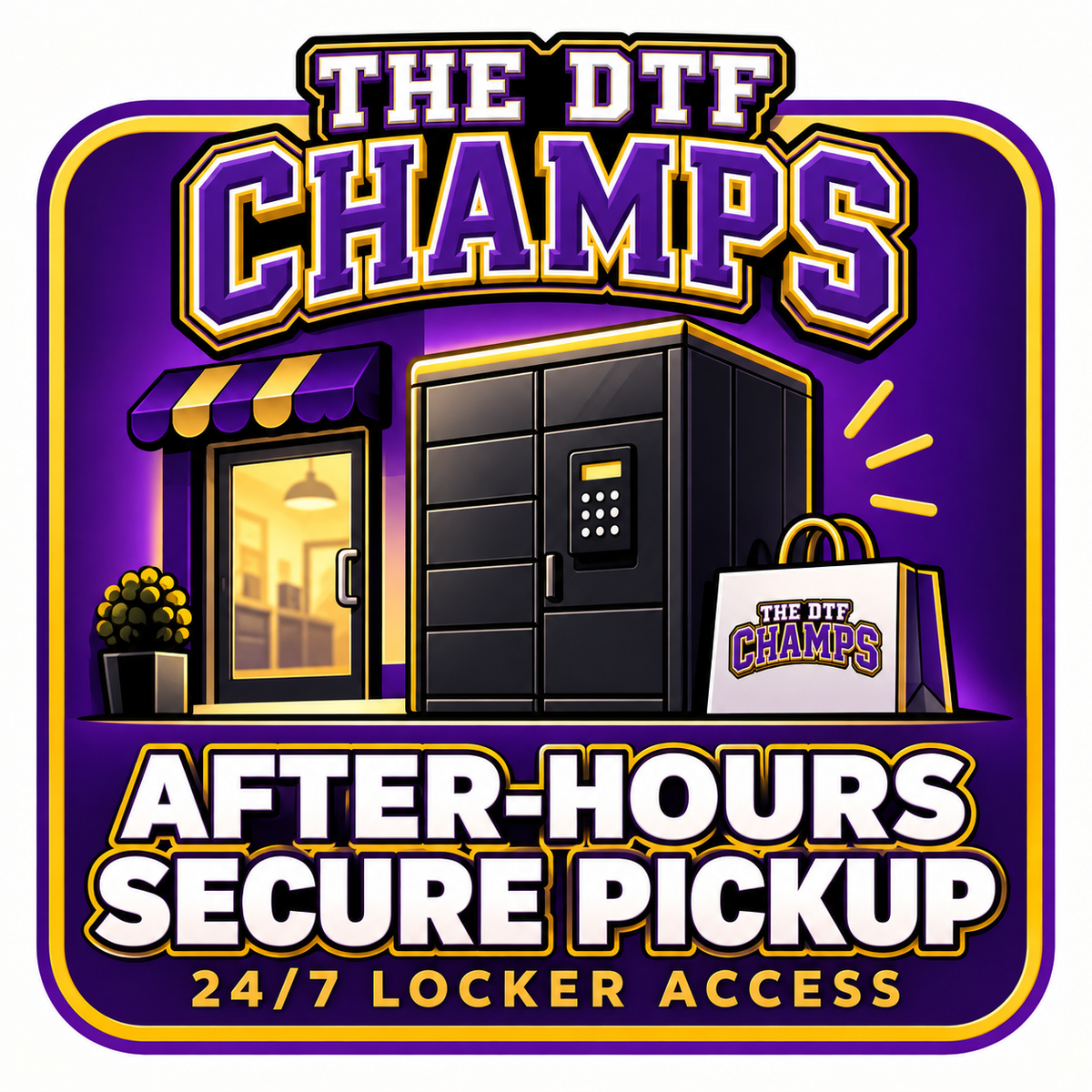 Outside After-Hours Secure Pickup