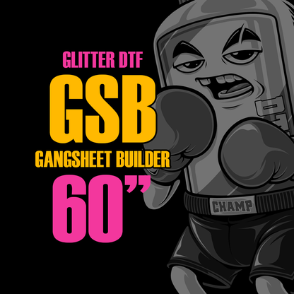 Glitter DTF Gang Sheet Builder