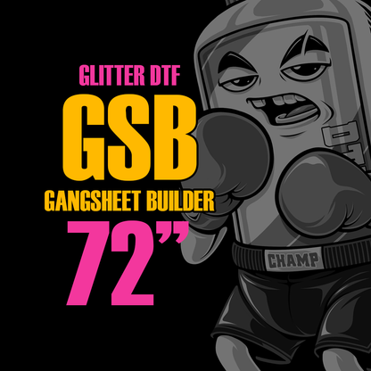 Glitter DTF Gang Sheet Builder